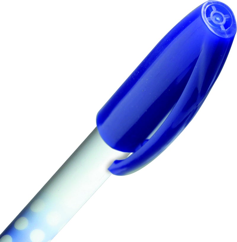 Linc Offix Smooth Ball Point Pen, 1.00mm Tip, 50-Count, Blue - Image 3